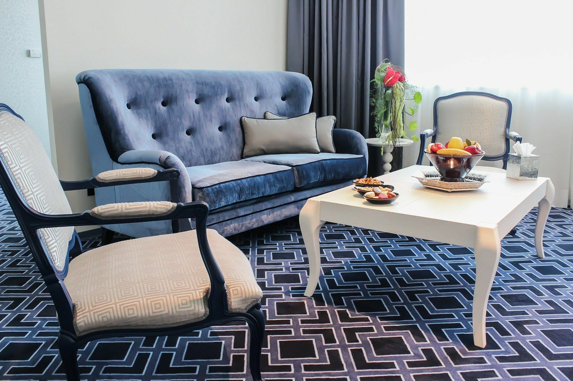 Grand Mogador City Center Casablanca Kültér fotó A suite at the hotel